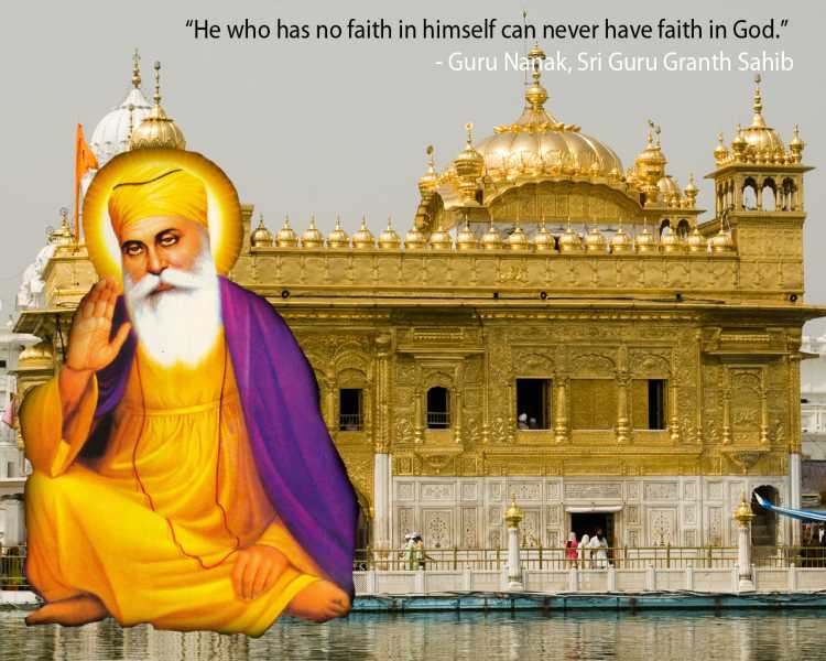 Guru Nanak Dev Ji Greetings for WhatsApp