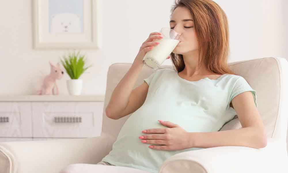 Drinking milk can also be harmful in pregnancy