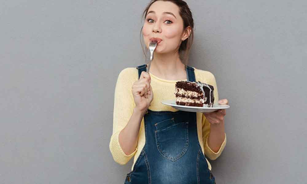 Harmful effect of eating cake in Pregnancy