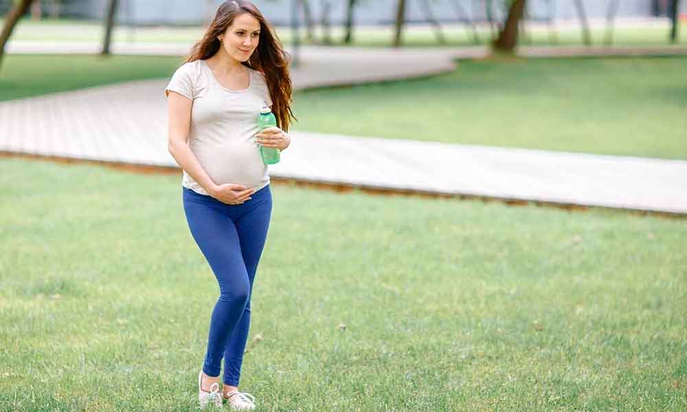 When is walking in pregnancy beneficial and when it is harmful
