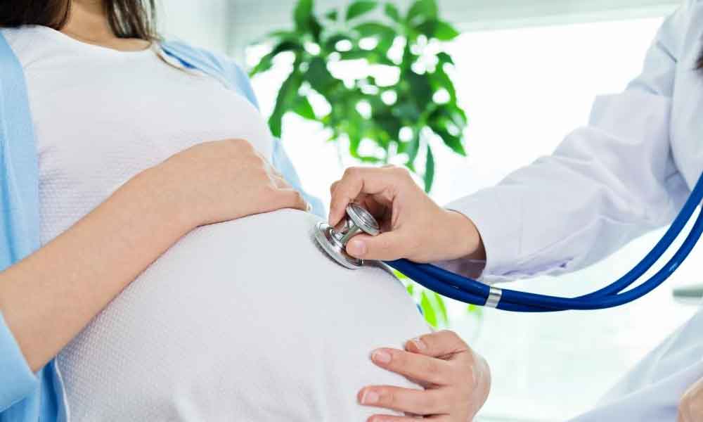 Baby-heartbeat-in-mother's-womb Baby heartbeat in mother's womb