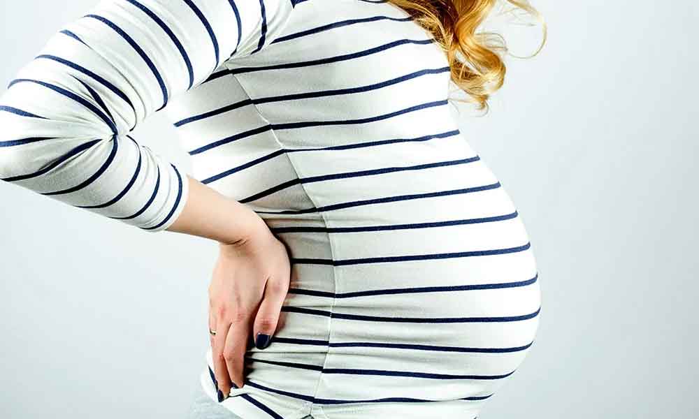 Is having pain in the back is a sign of abortion in pregnancy