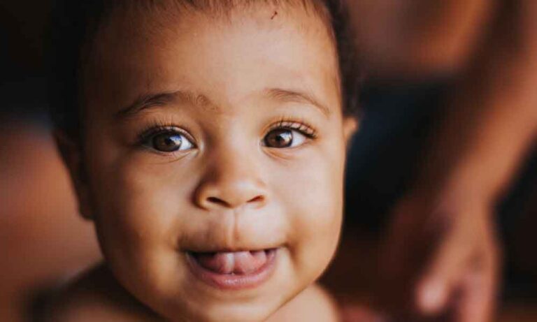 Why baby born black