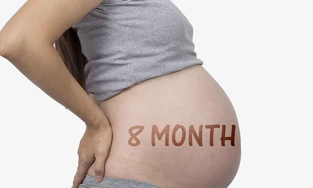 Pregnancy eighth month